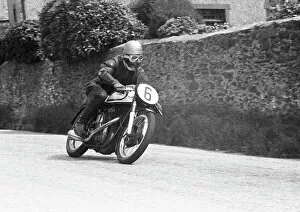 Images Dated 14th August 2016: Angus Martin (Norton) 1955 Junior TT