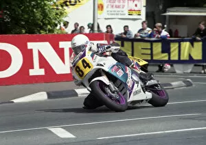 Images Dated 31st October 2019: Ant Young (Yamaha) 1994 Supersport TT