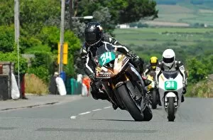 Images Dated 14th July 2016: Anthony Leach (Suzuki) 2016 Southern 100