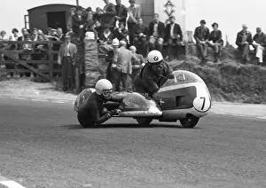 Arsenius Butscher & Aga Neumann (BMW) 1967 Sidecar TT