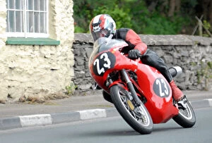 Images Dated 30th September 2021: Arthur Browning (Seeley G50) 2011 Senior Classic Manx Grand Prix
