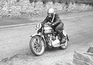 Triumph Collection: Arthur Clough (Triumph) 1952 Senior Clubman TT