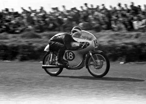 Arthur Wheeler Gallery: Arthur Wheeler (Ducati) 1959 Ultra Lightweight Ulster Grand Prix