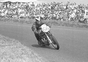 Arthur Wheeler Gallery: Arthur Wheeler (Matchless) 1955 Senior Ulster Grand Prix