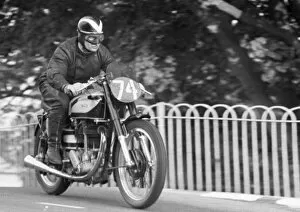 Images Dated 28th June 2020: Arthur Wheeler (Norton) 1950 Senior TT