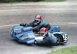 Artie Oates & Edda Oates (Inglewood Kawasaki) 1978 Sidecar TT