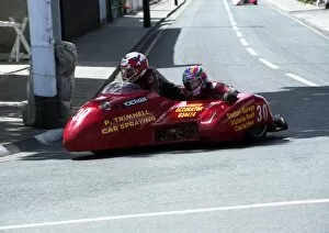 Artie Oates & Greg Mahon (Yamaha) 1995 Sidecar TT