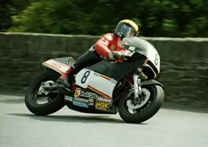 Images Dated 2nd September 2019: Asa Moyce (Ducati) 1984 Formula One TT