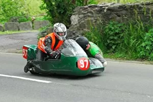 Images Dated 30th May 2015: Ashley Brooks & Ian Marriner (BSA) 2015 Pre TT Classic