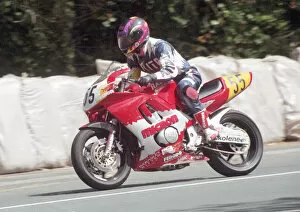 Images Dated 25th May 2021: Ashley Law (Honda) 1995 Senior TT