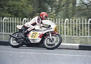 Yamaha Prints: Aussie Barry Smith (Yamaha) at Braddan Bridge