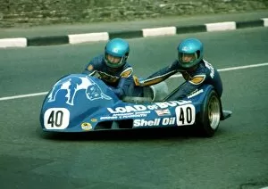 Axel von Berg & Werner Kraak (LCR Yamaha) 1982 Sidecar TT