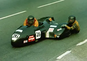 Axel von Berg & Werner Kraak (LCR Yamaha) 1982 Sidecar TT