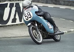 Images Dated 10th July 2020: Bill Barker (Honda) 1969 Ultra Lightweight TT