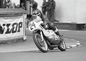 Images Dated 24th April 2023: Barrie Dickinson Yamaha 1974 Ultra Lightweight TT