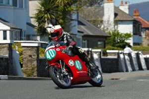 Images Dated 25th May 2013: Barry Davidson (Drixton Honda) 2013 Pre TT Classic