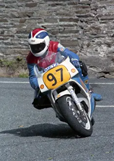 1990 Senior Manx Grand Prix Prints: Barry Dixon (Taylor Honda) 1990 Senior Manx Grand Prix