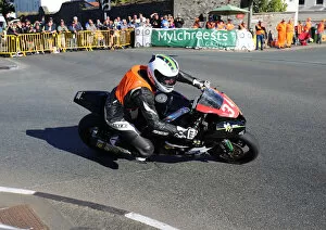 Images Dated 9th July 2018: Barry Furber (Kawasaki) 2018 Southern 100