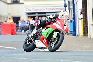 Barry Lee Evans (Kawasaki) 2015 Newcomers Manx Grand Prix