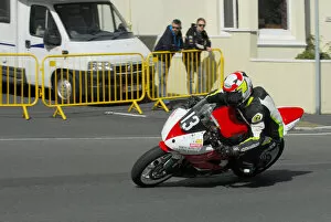 Images Dated 14th August 2022: Barry Lee Evans (Kawasaki) 2016 Junior Manx Grand Prix