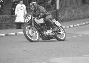Images Dated 27th June 2022: Barry Lindley (BSA) 1958 Senior Snaefell Manx Grand Prix