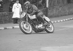 Barry Lindley (BSA) 1958 Senior Snaefell Manx Grand Prix