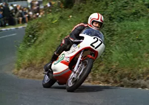 Images Dated 21st June 2021: Barry Randle (Yamaha) 1971 Lightweight TT