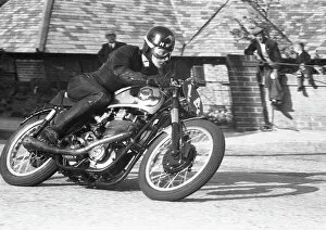 Images Dated 23rd November 2015: Barry Stormont (BSA) 1955 Senior TT