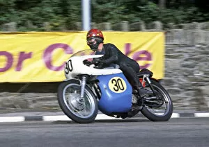 Images Dated 28th July 2021: Barry Tingley (Norton) 1967 Senior Manx Grand Prix