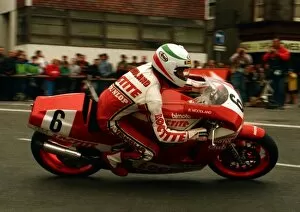 Barry Woodland Gallery: Barry Woodland (Bimota Yamaha) 1988 Formula One TT