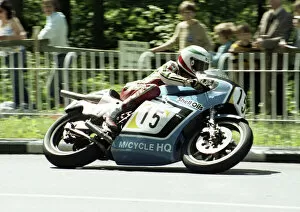 Images Dated 10th July 2017: Barry Woodland (Suzuki) 1984 Premier Classic TT