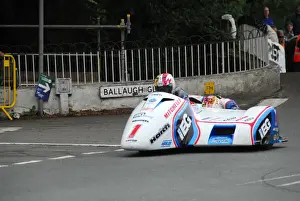 Ben And Tom Birchall Prints: Ben Birchall & Tom Birchall (LCR Honda) 2017 Sidecar TT
