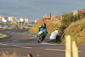 Images Dated 24th October 2022: Ben Rea Kawasaki 2022 Junior Manx Grand Prix