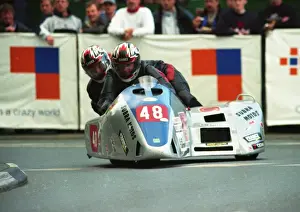 Bernard Baumier & Francois Lebland (Baker Honda) 2000 Sidecar TT