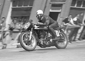 Images Dated 3rd April 2022: Bernard Codd (Norton) 1957 Senior TT