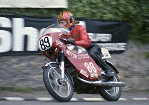 Images Dated 7th October 2020: Bernard Murray (Suzuki) 1973 Production TT