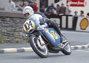 Bernie Toleman (Suzuki) 1974 Senior Manx Grand Prix