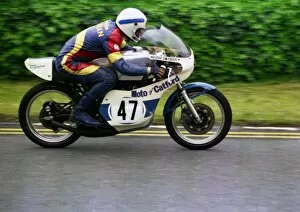 Images Dated 7th November 2016: Bernie Toleman (Yamaha) 1977 Jubilee TT