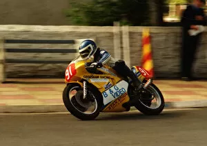 Images Dated 5th November 2018: Billy Craine (Yamaha) 1987 Newcomers Manx Grand Prix