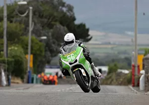 Images Dated 2nd August 2022: Billy Cummins (Kawasaki) 2022 Southern 100