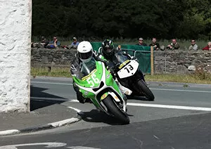 Images Dated 10th August 2022: Billy Cummins (Kawasaki) 2022 Southern 100