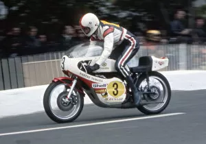 Images Dated 10th October 2021: Billy Guthrie (Yamaha) 1975 Senior TT