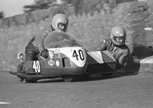 Images Dated 8th August 2021: Billy Quayle & Keith Christian (Suzuki) 1978 Southern 100