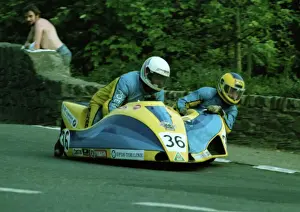 Bjorn Andersson & Lasse Nordstrom (Windle Yamaha) 1982 Sidecar TT