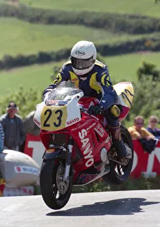 Images Dated 19th March 2021: Blair Degerholm (Honda) 1998 Senior TT