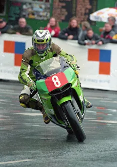 Images Dated 18th June 2020: Blair Degerholm (Kawasaki) 2000 Production TT