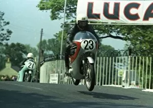 Images Dated 2nd January 2018: Bo Gustaffson (Honda) 1967 Ultra Lightweight TT