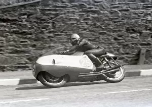 Images Dated 16th September 2013: Bob Brown (Gilera) 1957 Junior TT