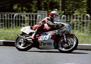 Images Dated 21st July 2019: Bob Heath (Yamaha) 1982 350 TT