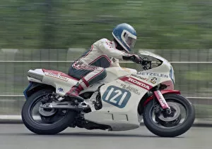Images Dated 4th May 2020: Bob Jackson (Honda) 1986 Production D TT